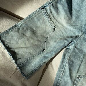 Elwood denim baggy jean shorts